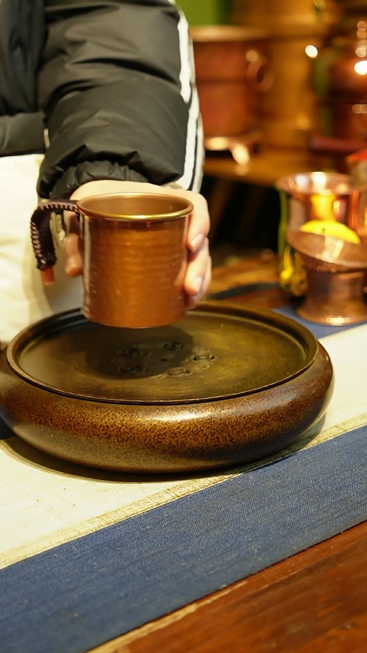 【闪购商品】纯紫铜小号咖啡杯