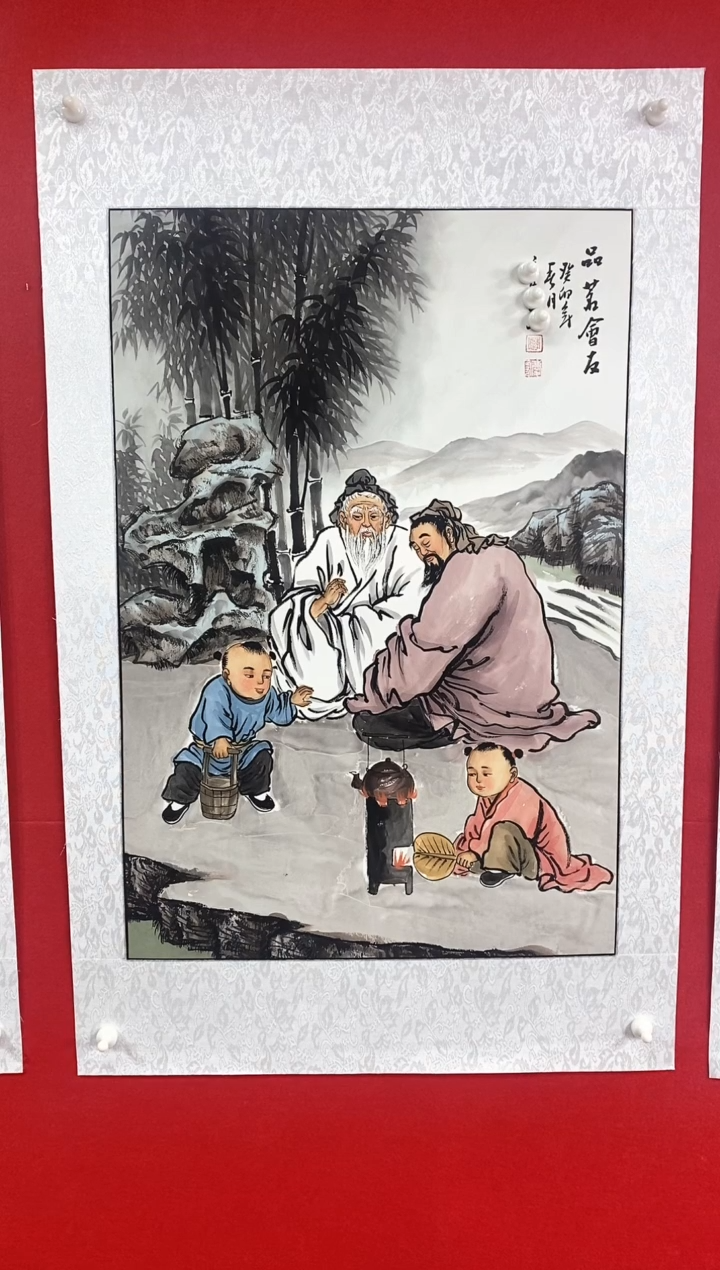 国画LQY洋李庆友老师1