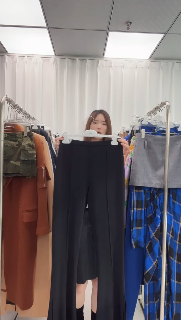 微喇显瘦长裤  L码