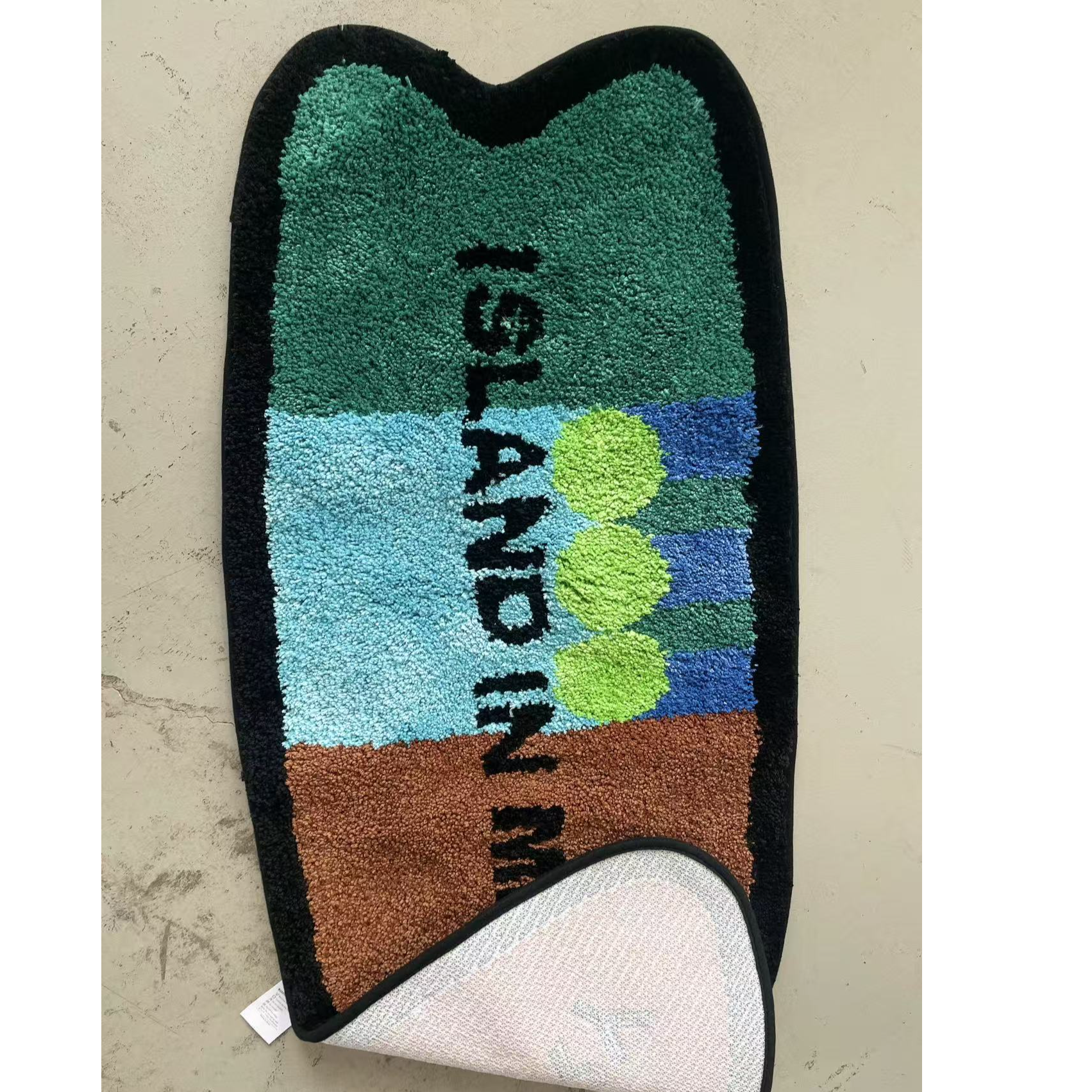 夏日个性冲浪板地垫吸水防滑50*120cm