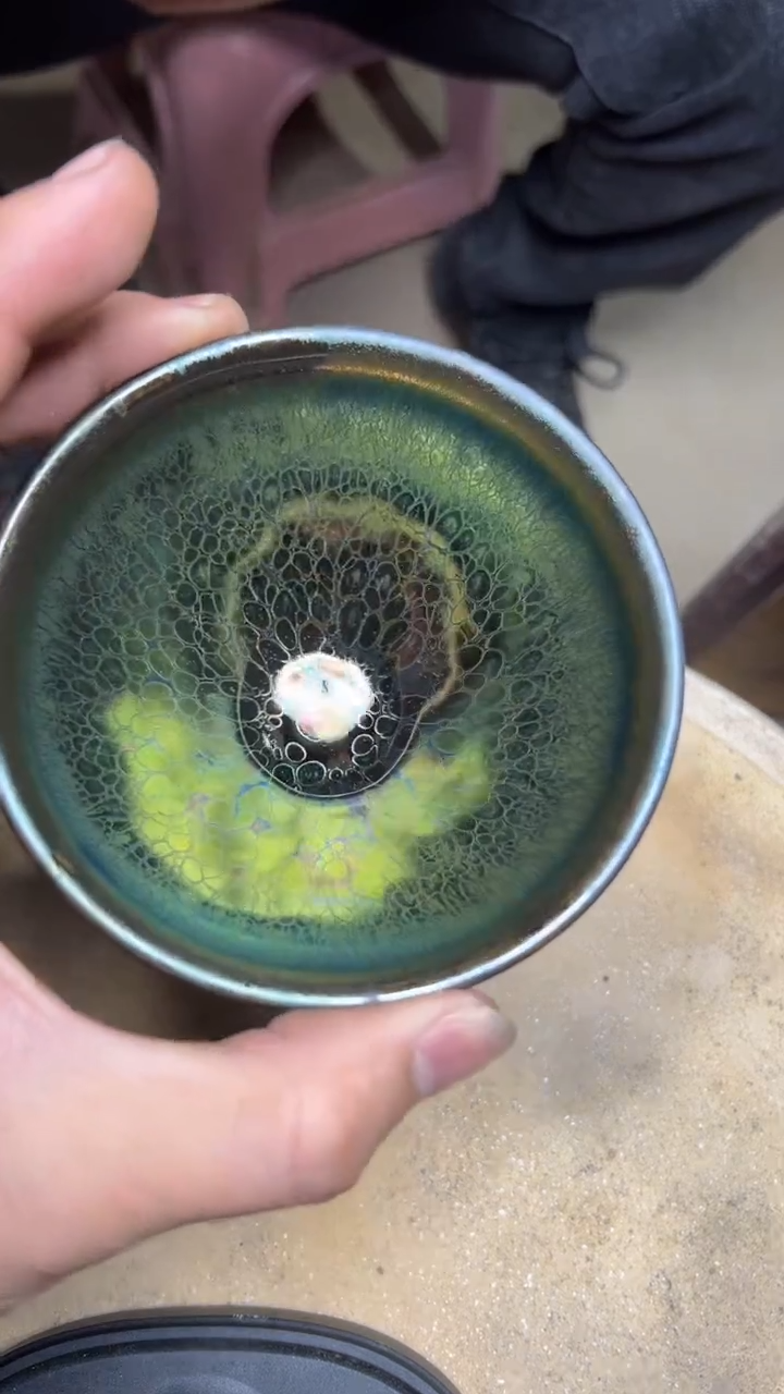 【闪购商品】茶盏名家谢贞生建盏（带证书礼盒）12