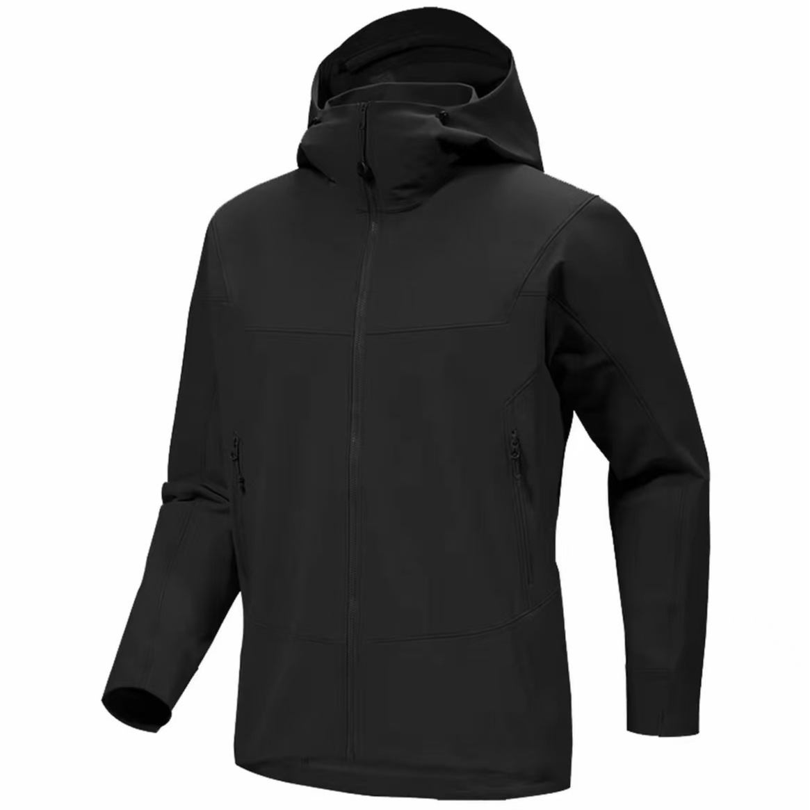 加绒高版本 软壳冲锋衣户外防风防水保暖登山出游外套男女同款