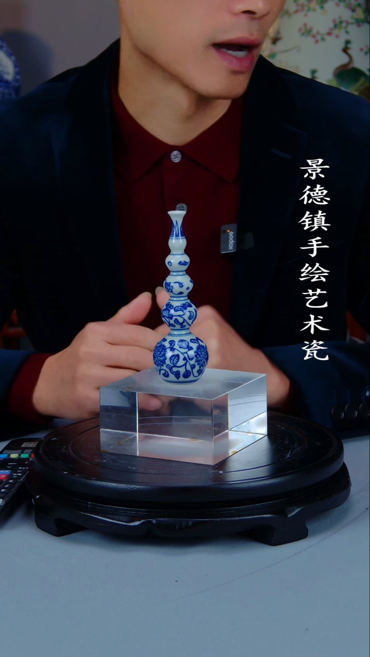 摆件陶瓷景德镇手工手绘陶瓷摆件14
