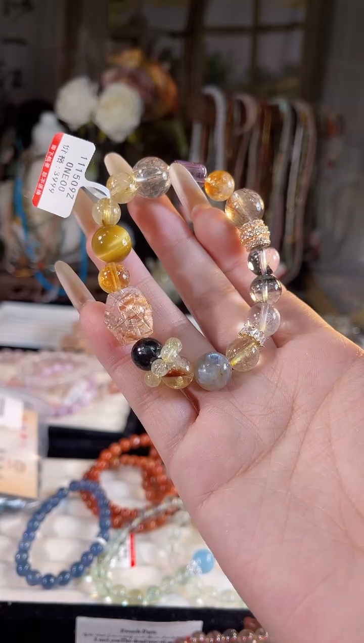 【闪购商品】水晶手链未镶嵌多样性发货其一