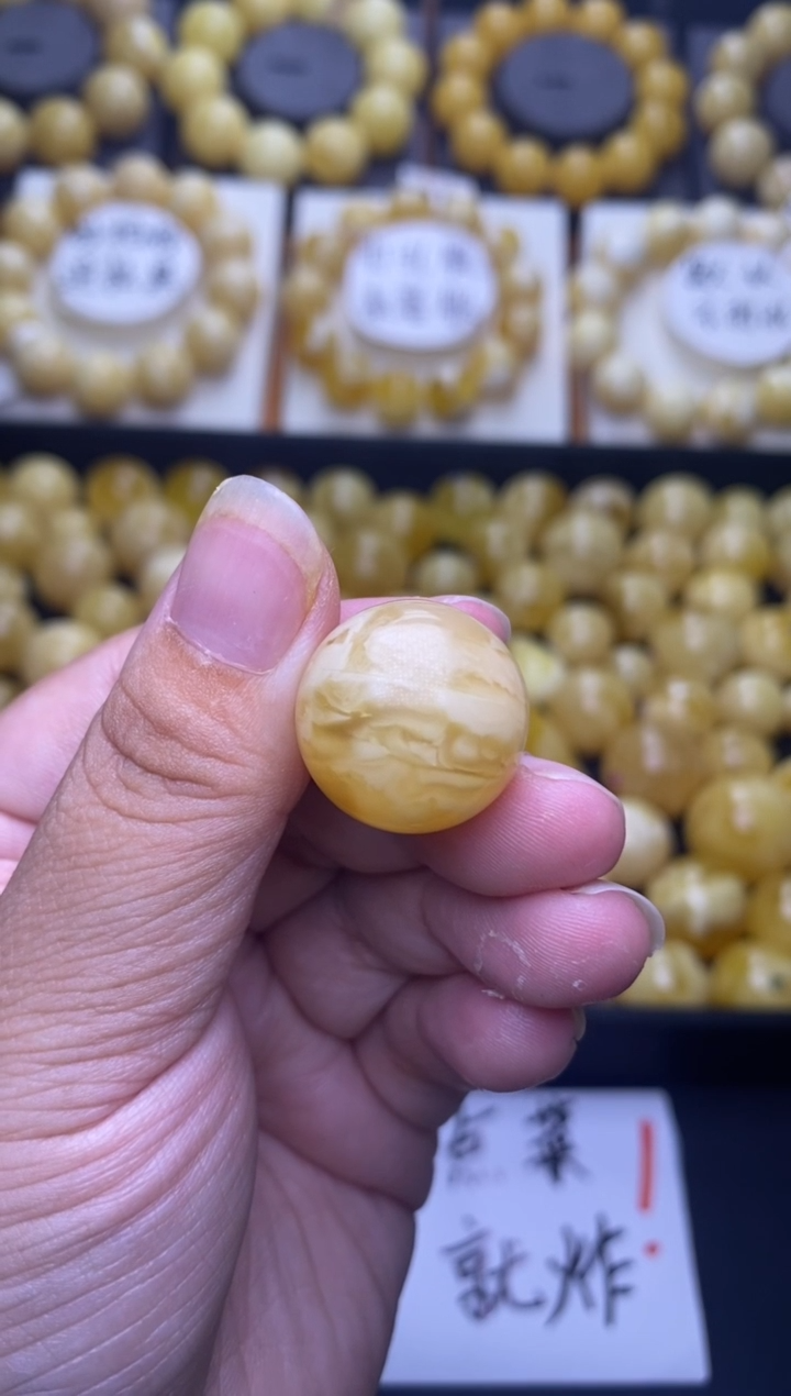 裸石琥珀未镶嵌大小姐珠宝严选74