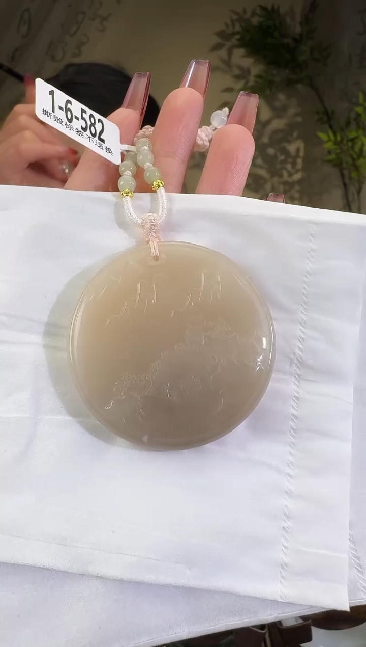 【闪购商品】和田玉颈饰未镶嵌1-6-582