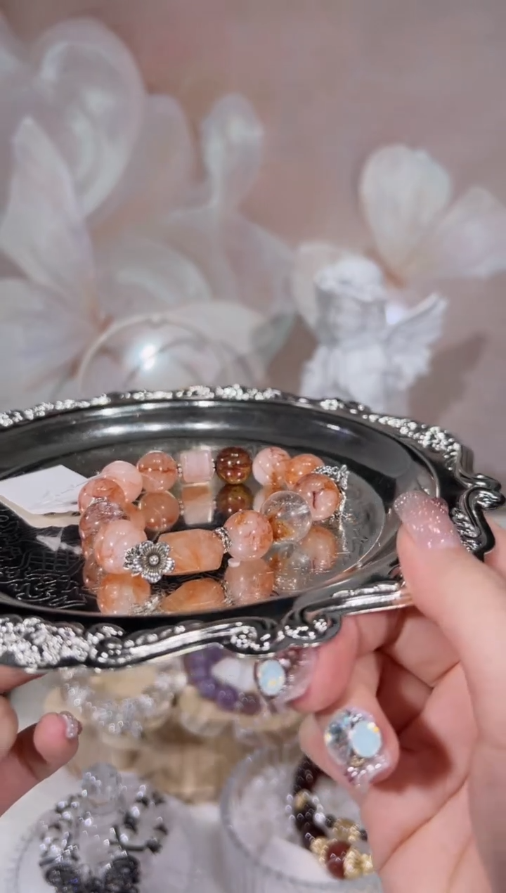 【闪购商品】水晶手链未镶嵌天然水晶默认微瑕 多样性发货发其一