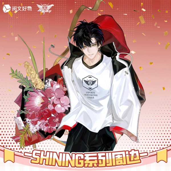 阅文好物全职高手shining系列徽章·亚克力立牌盲盒