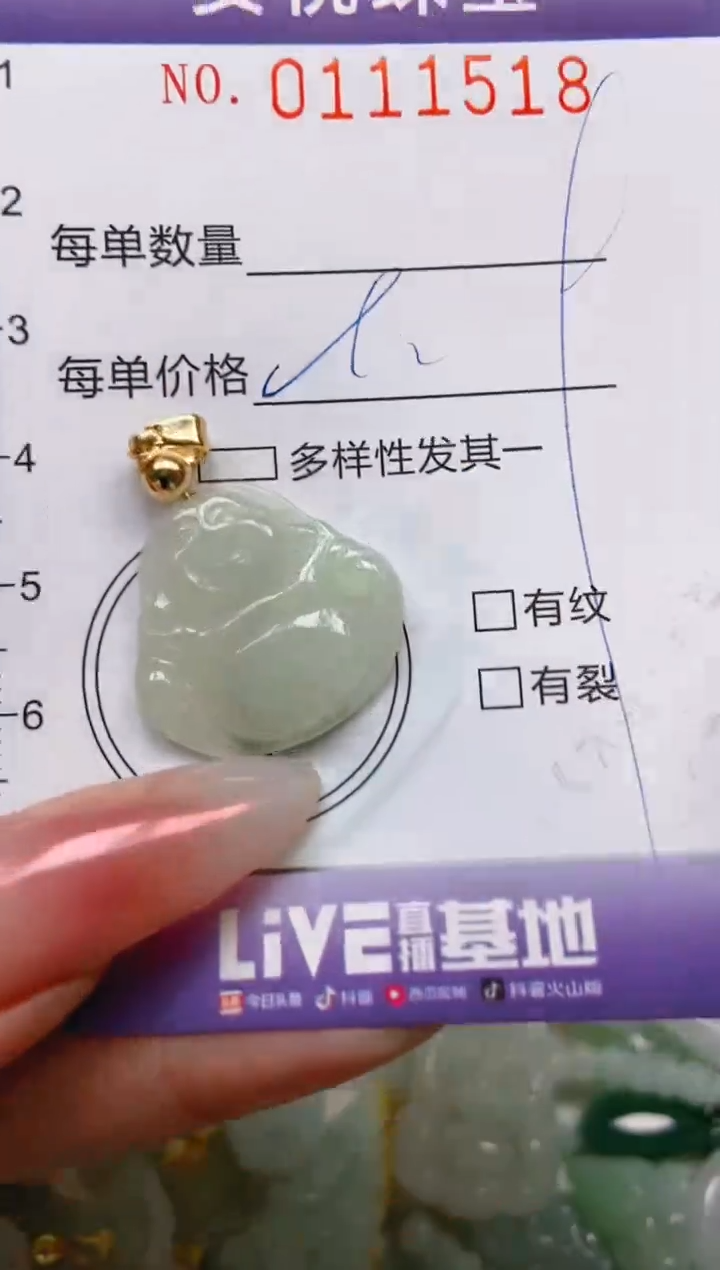 【闪购商品】翡翠颈饰未镶嵌闪购0111518