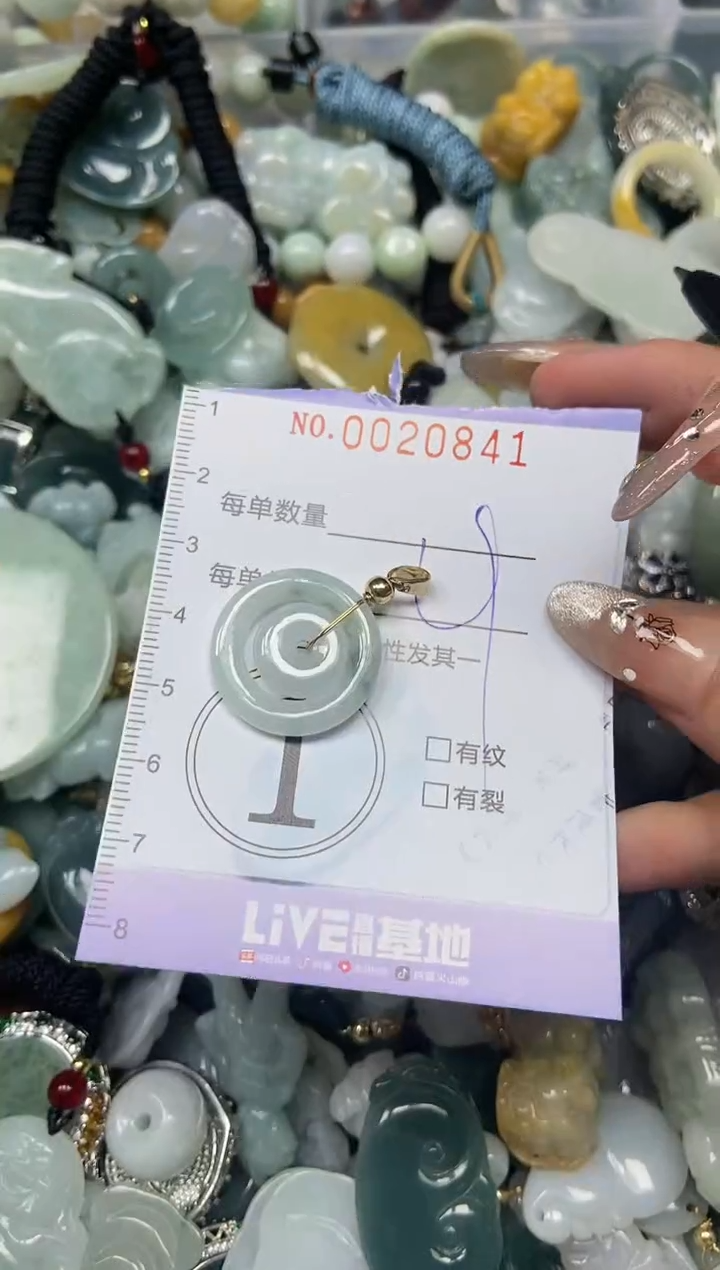【闪购商品】翡翠颈饰未镶嵌闪购0020841