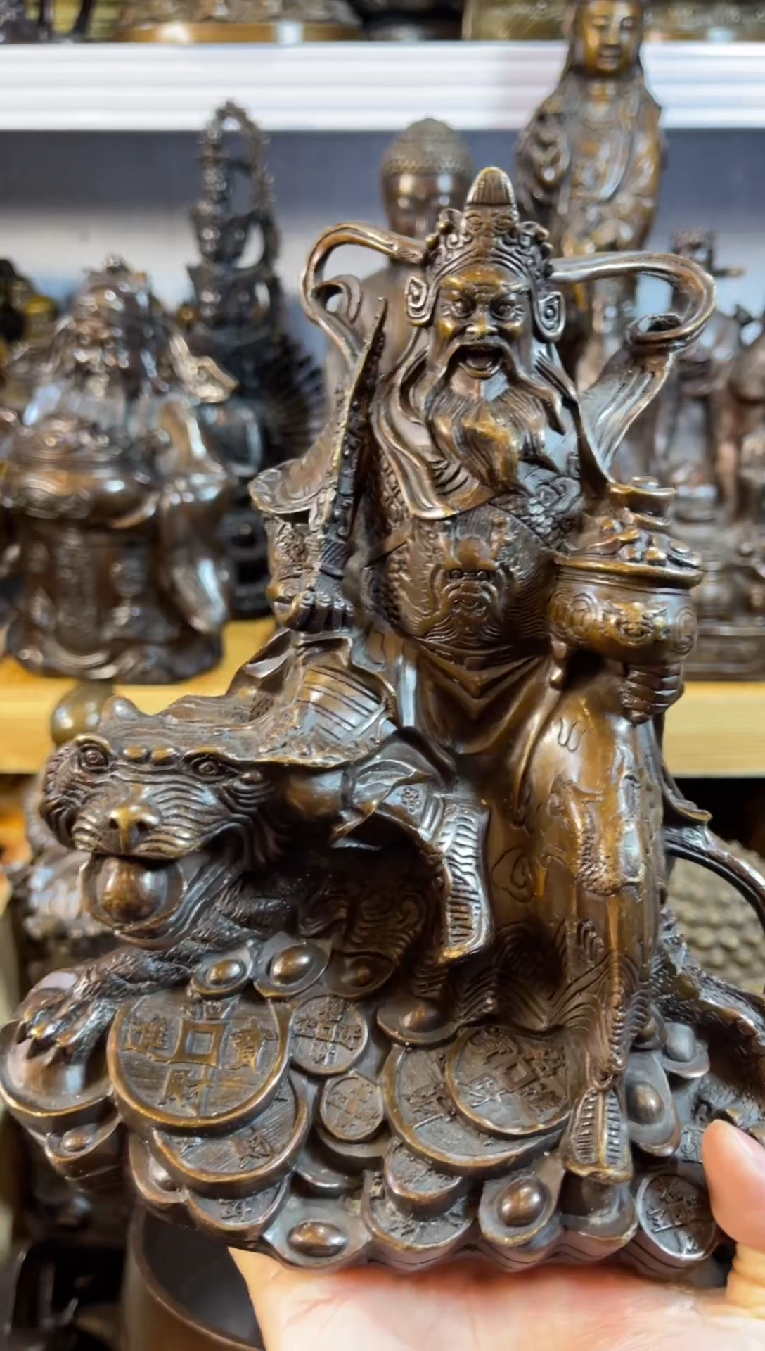 【闪购商品】·赵公明 24cm 案台摆件 物品摆件