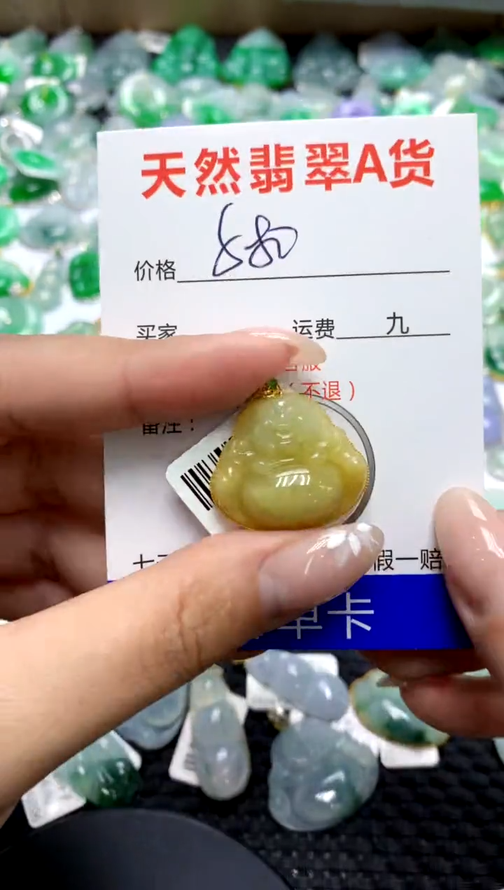 【闪购商品】翡翠颈饰18K金镶嵌111111111111