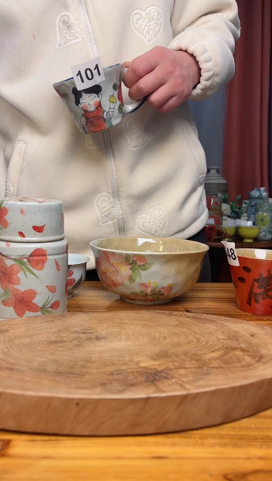 【闪购商品】瓷片景德镇高温无铅无汞无公害陶瓷