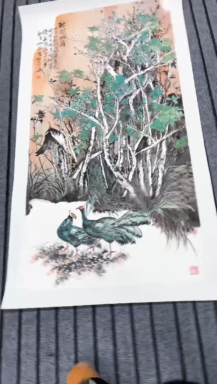 精品国画花鸟作品