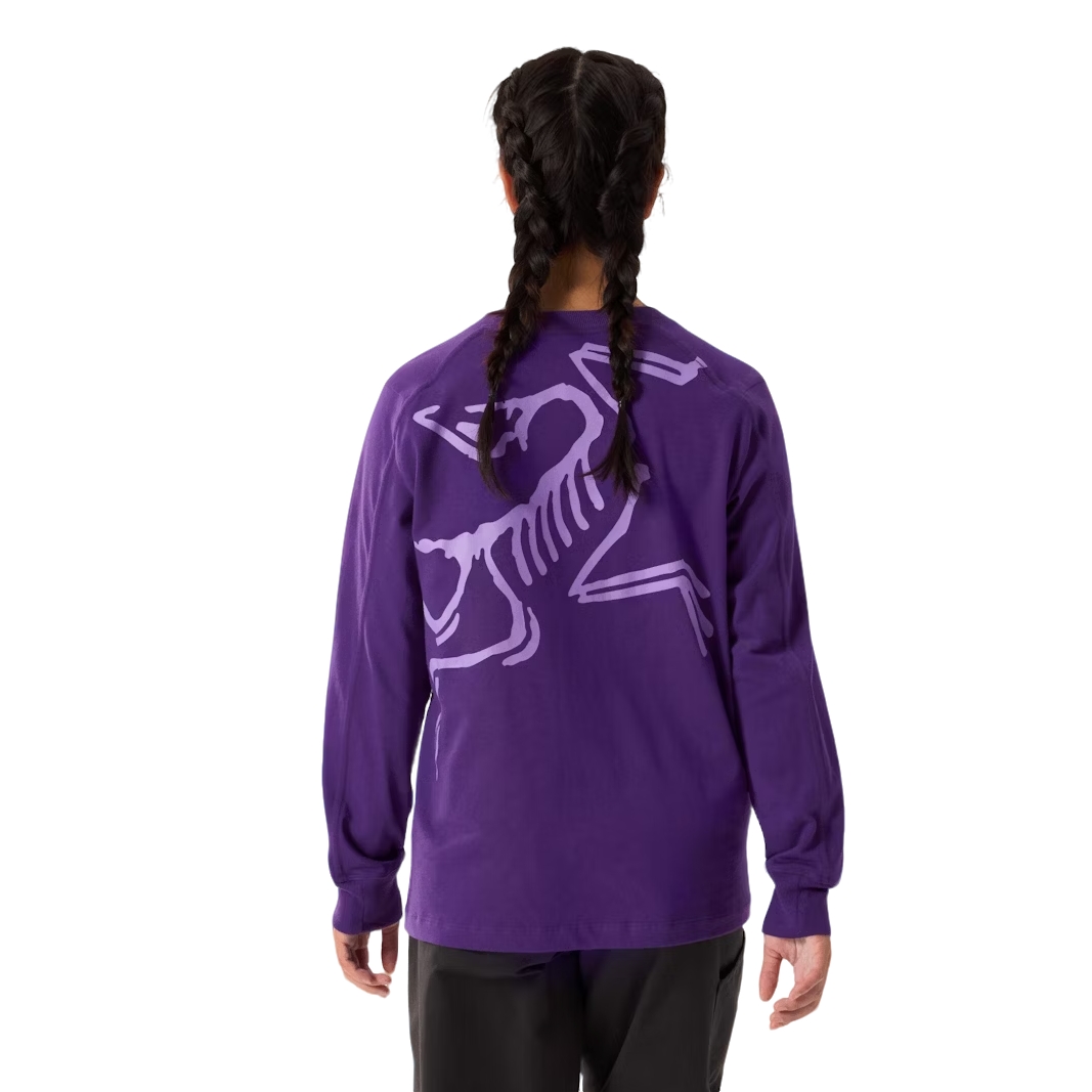 【奈斯专属】25始祖鸟Kragg 后背大鸟标女士厚款棉长袖T恤