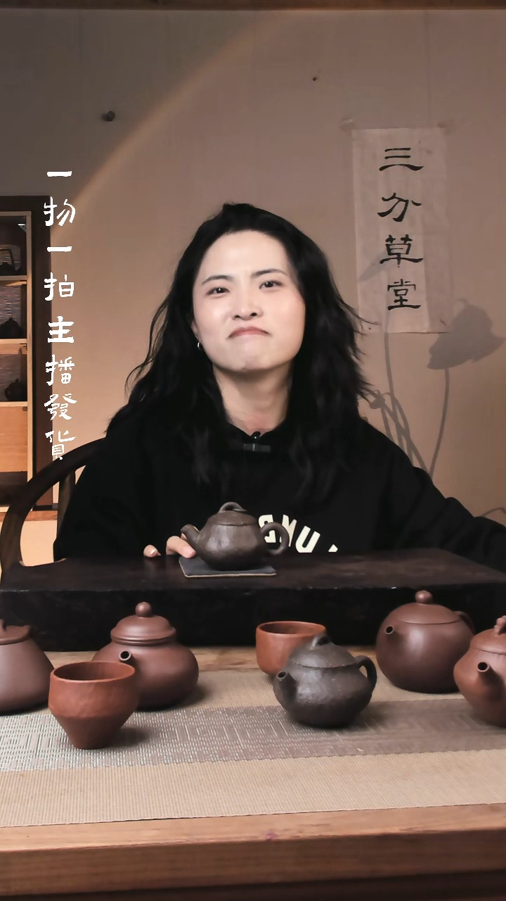 茶壶紫砂紫砂手捏茶杯小红泥