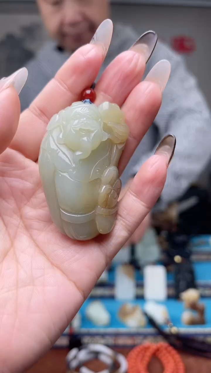 【闪购商品】和田玉挂件未镶嵌1