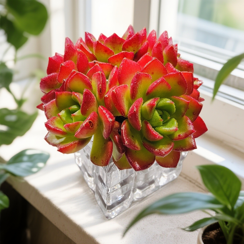 【③号】钻石玫瑰手捧花-（3头起发/冠幅4-6cm起发/送白色冰晶盆）