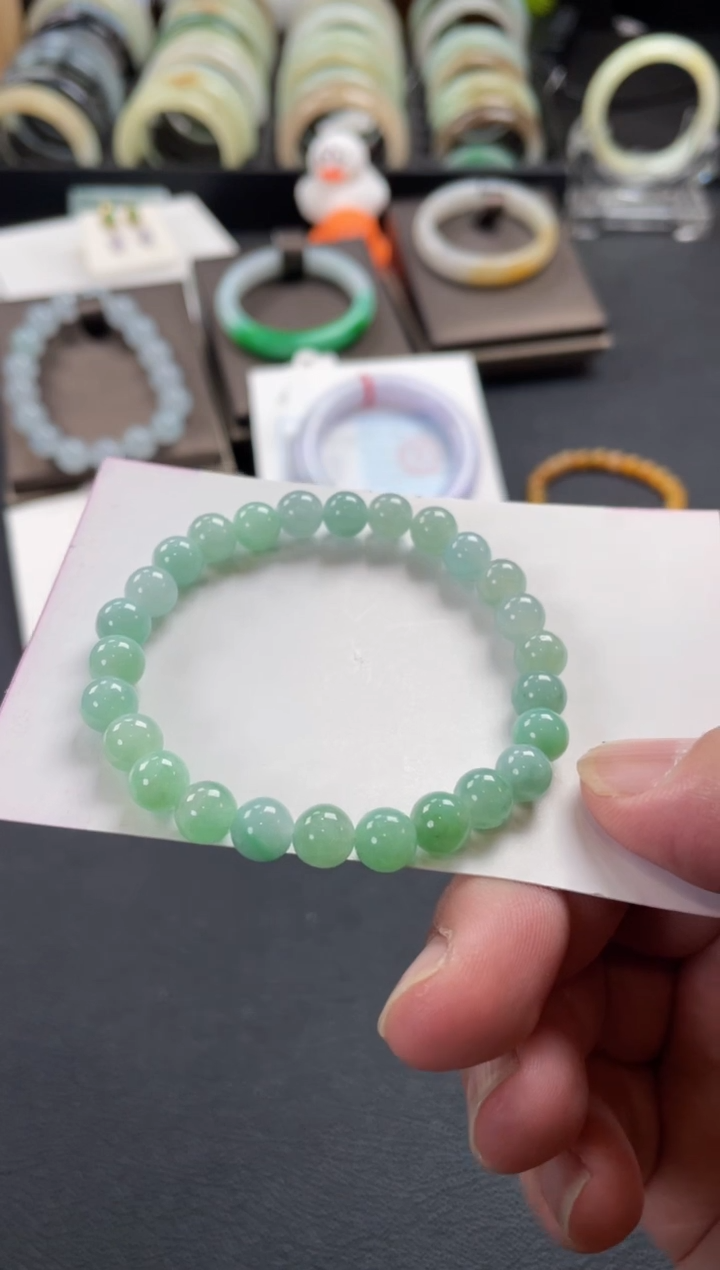 【闪购商品】翡翠手链未镶嵌手串