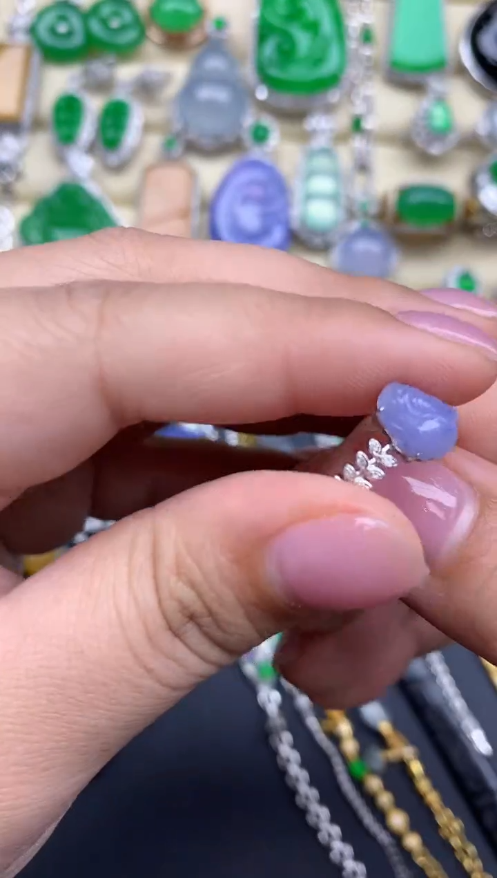 【闪购商品】翡翠戒指18K金镶嵌140-中国好珍宝