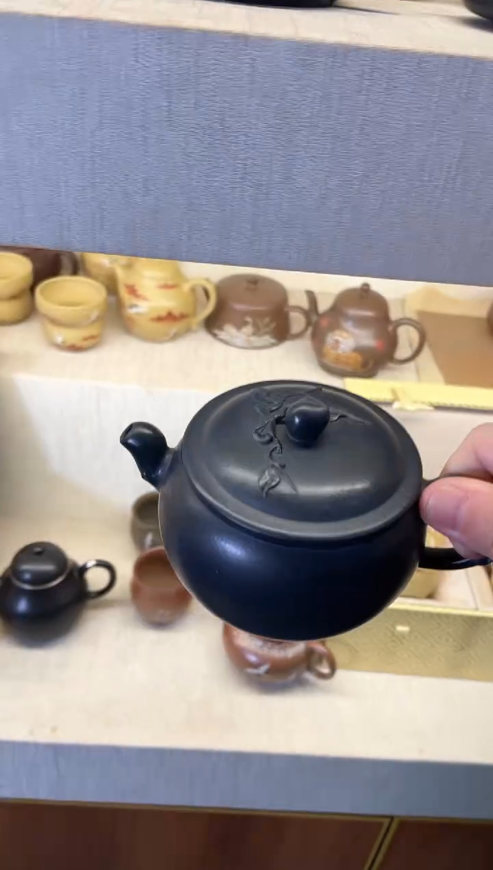 【闪购商品】紫砂茶壶捂灰桃子提溜壶