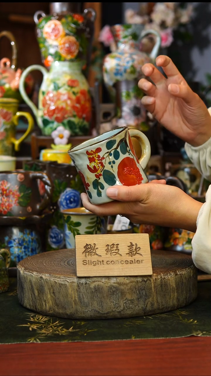 陶瓷19景德镇手工手绘釉下彩