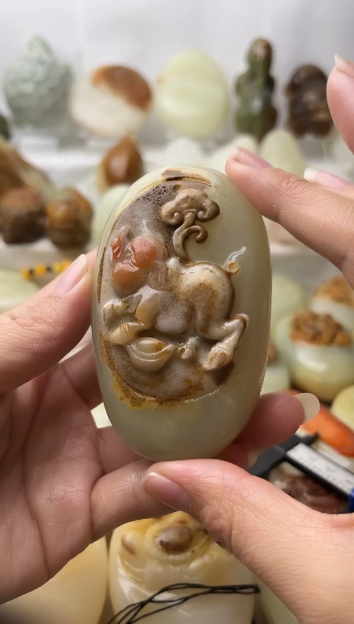 石材古青石棉纹正常不退换猪