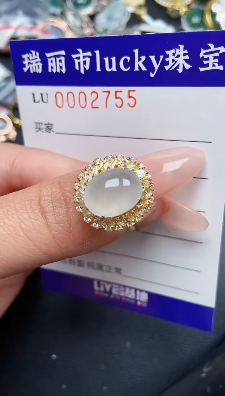 【闪购商品】翡翠颈饰银S925镶嵌2755