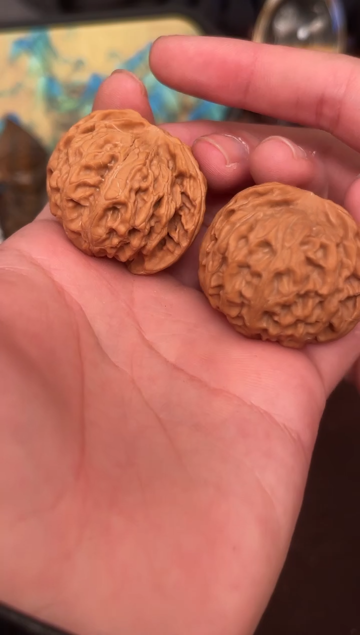 吊坠文玩核桃39苹果园