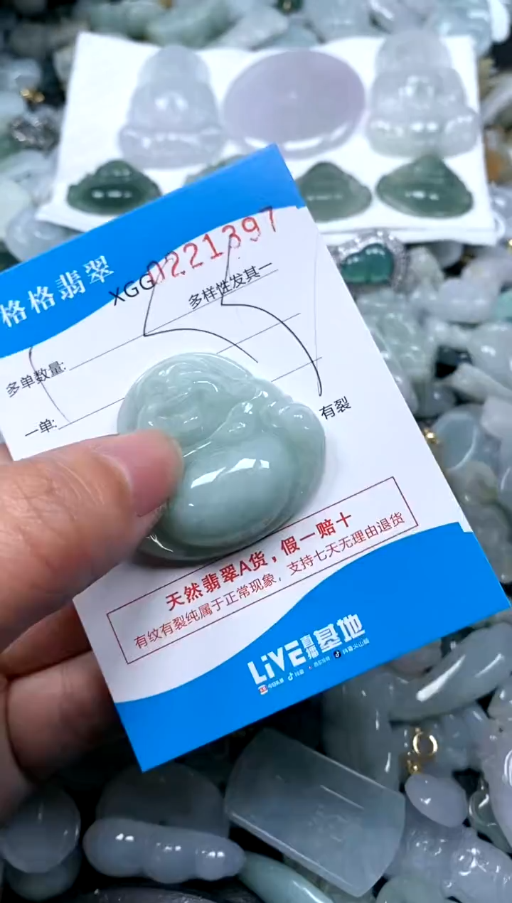 【闪购商品】翡翠颈饰未镶嵌闪购商品0221397