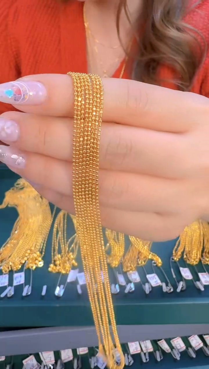 45长爱心抽拉切面珠 2.10 （附带礼盒包装）