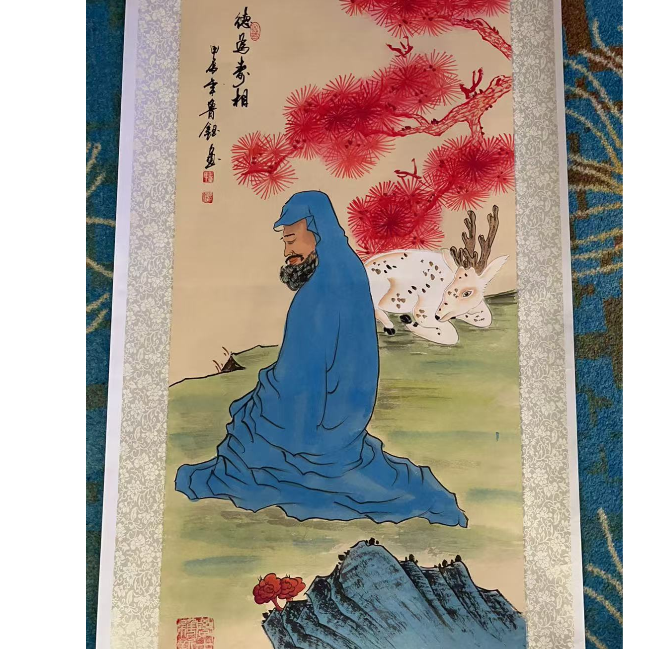 橱窗展示/文峰艺术展厅/王奉超（笔名：鲁钰）宣纸国画/带证书带授权