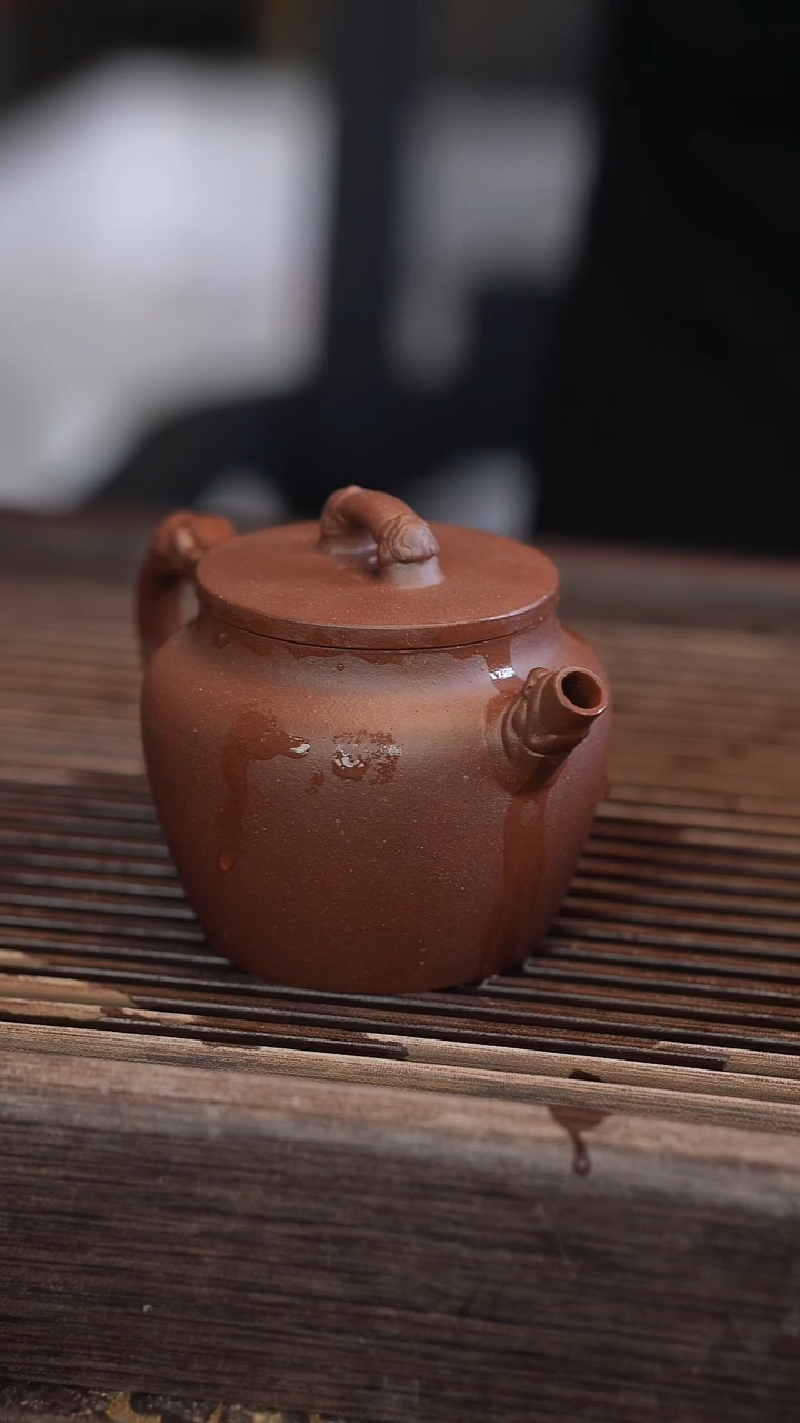 茶壶紫砂原矿手工制作170cc