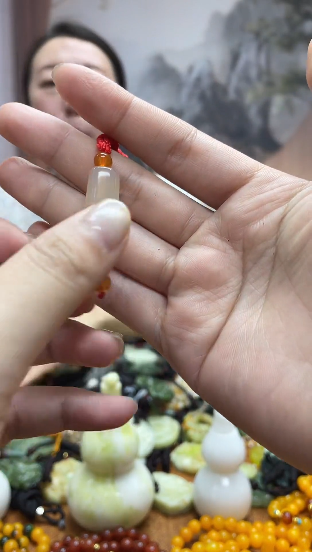 未镶嵌吊坠玛瑙/玉髓·