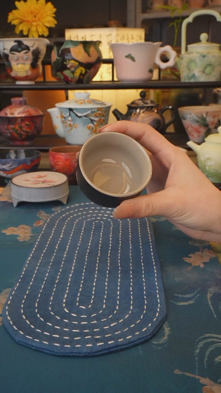 【闪购商品】直播间福利 黑陶主人杯