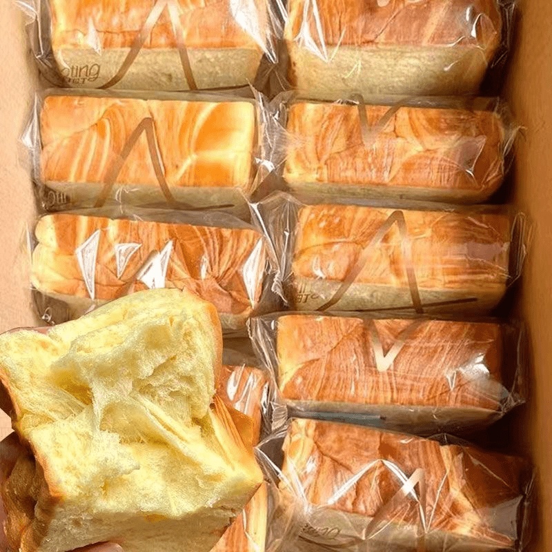 牛奶厚切吐司面包20包糕点零食早餐充饥整箱美味奶香新鲜好吃优选