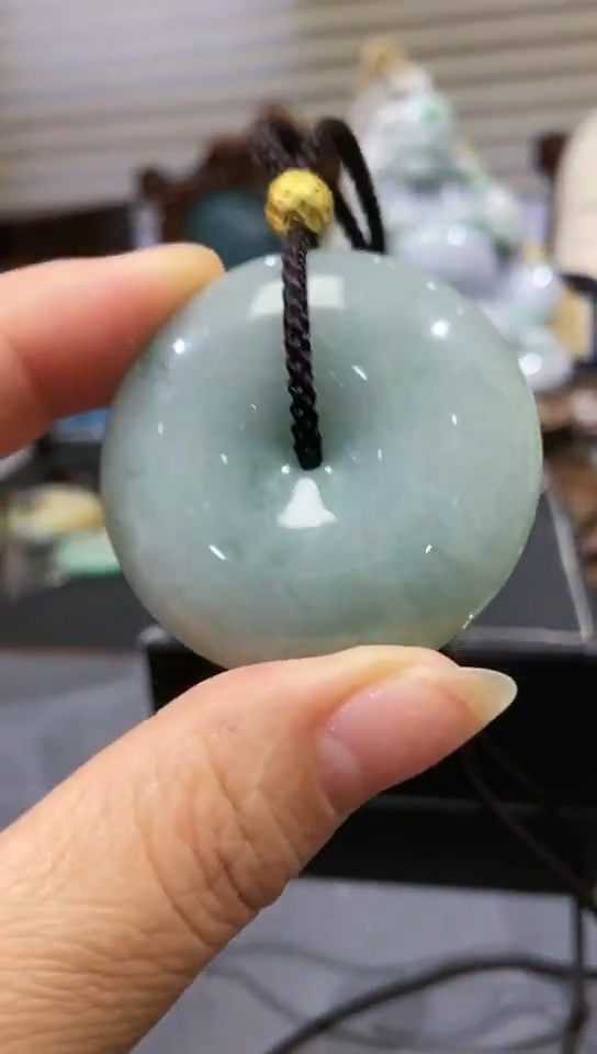 颈饰未镶嵌翡翠流***包吊坠