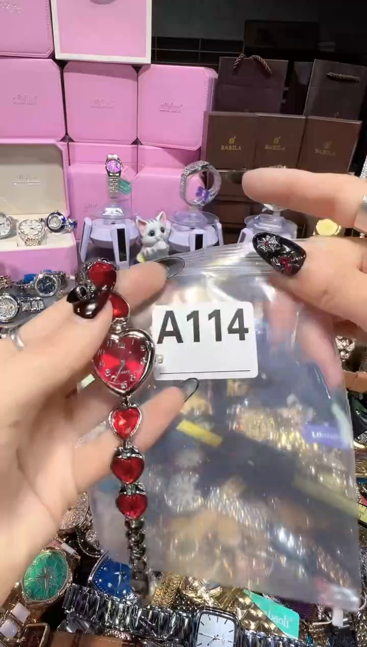 石英机芯不锈钢不锈钢直播定闪专用