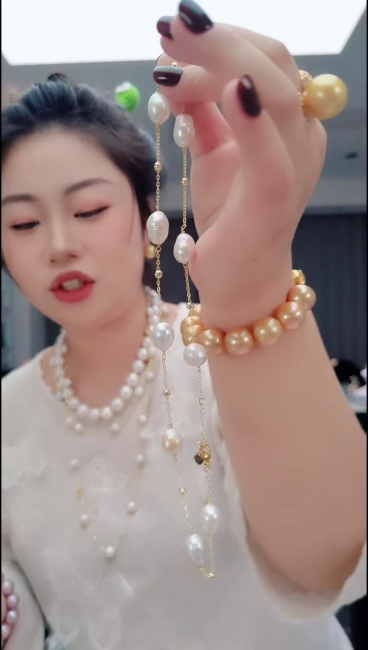 颈饰未镶嵌淡水珍珠陆*2706满天星定向