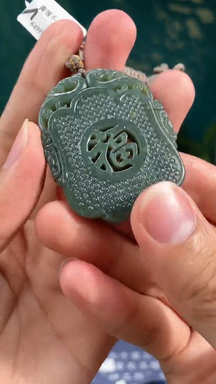 和田玉未镶嵌颈饰多样性拍一发一007038