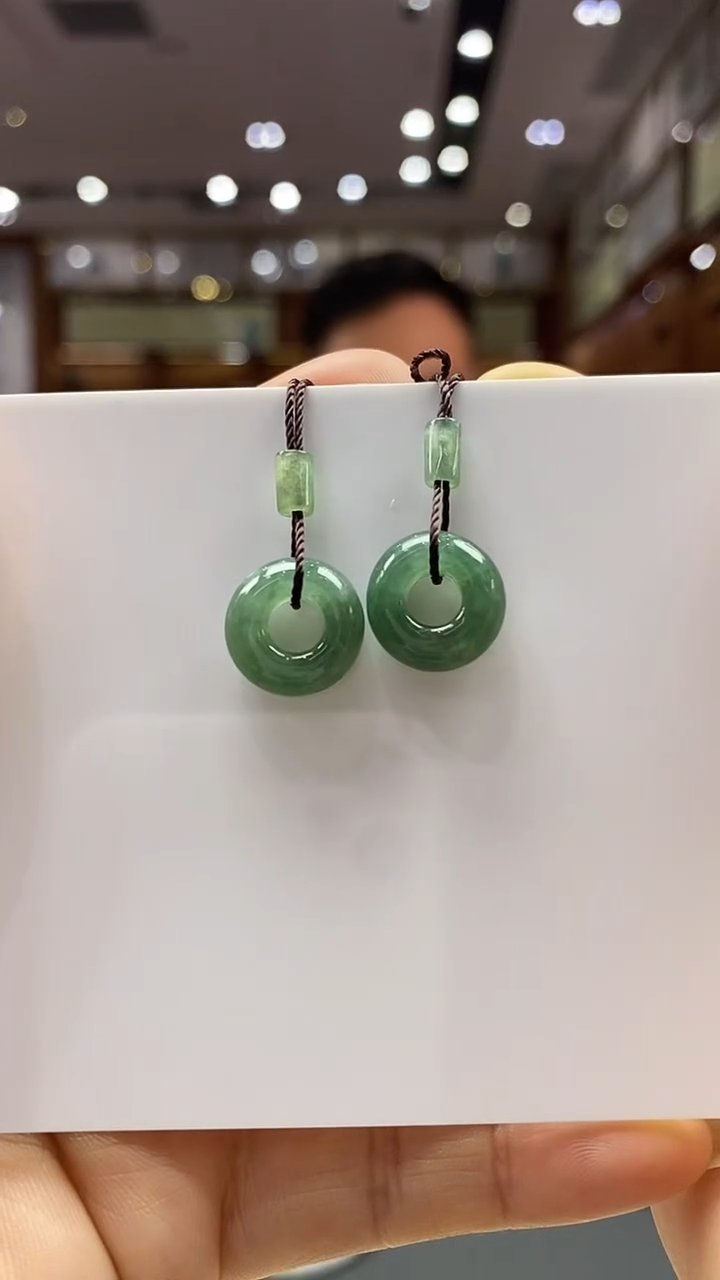 颈饰未镶嵌翡翠甜甜圈