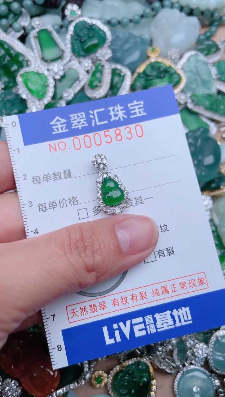 【闪购商品】翡翠颈饰未镶嵌5830.....