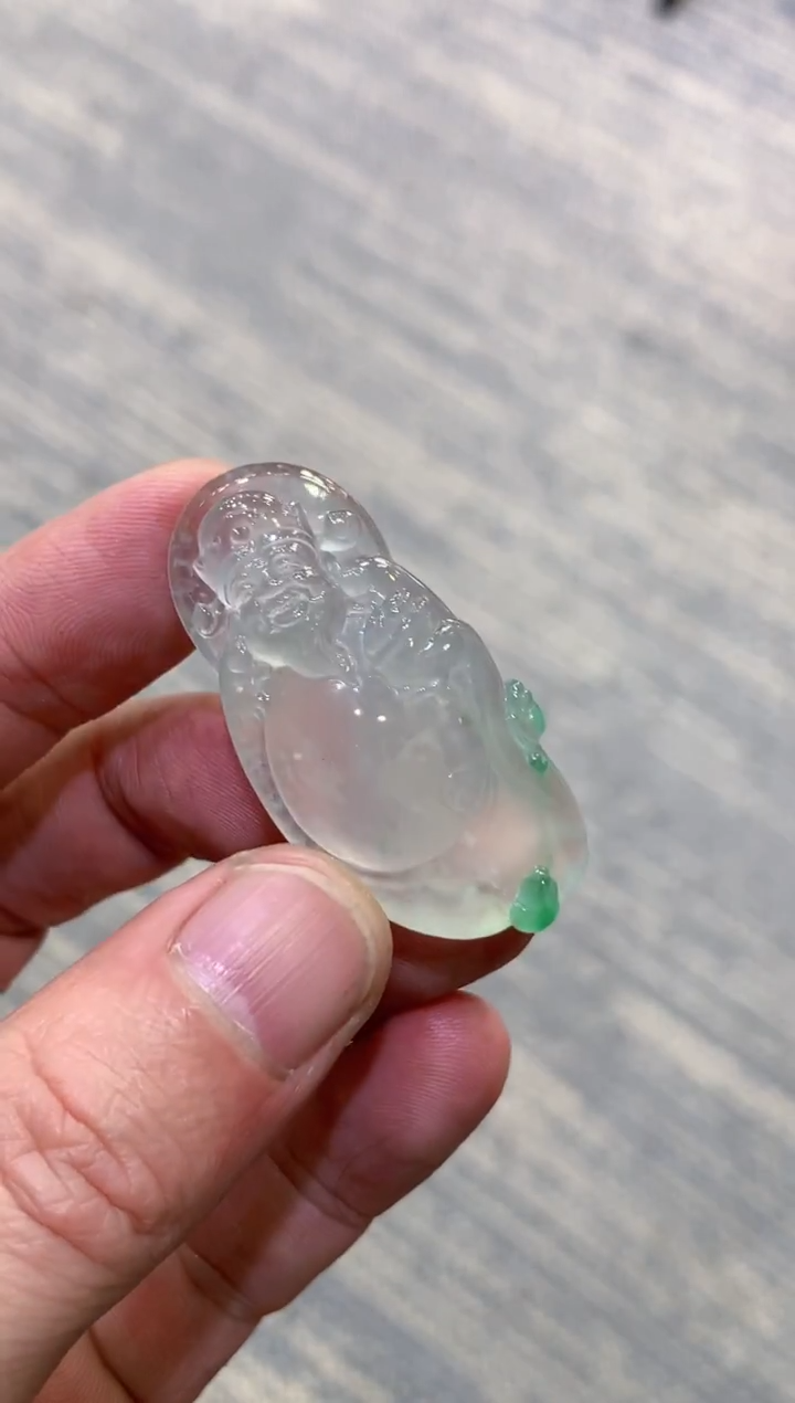 颈饰未镶嵌翡翠天然A货翡翠