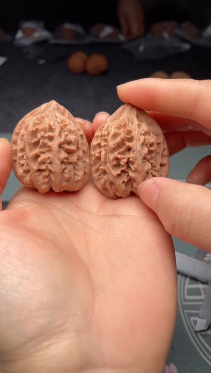 把件文玩核桃w222  三阳谷  39尺