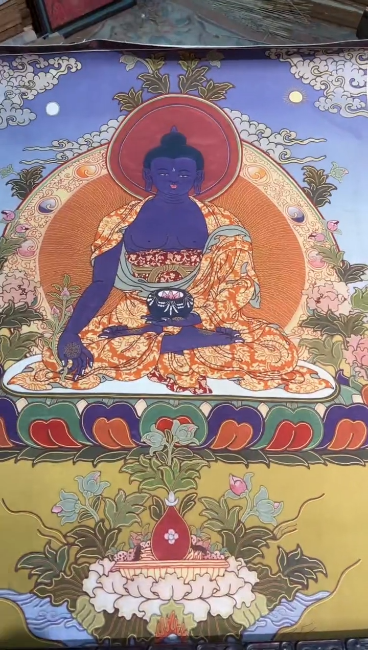 卷轴画天天的唐卡tk160