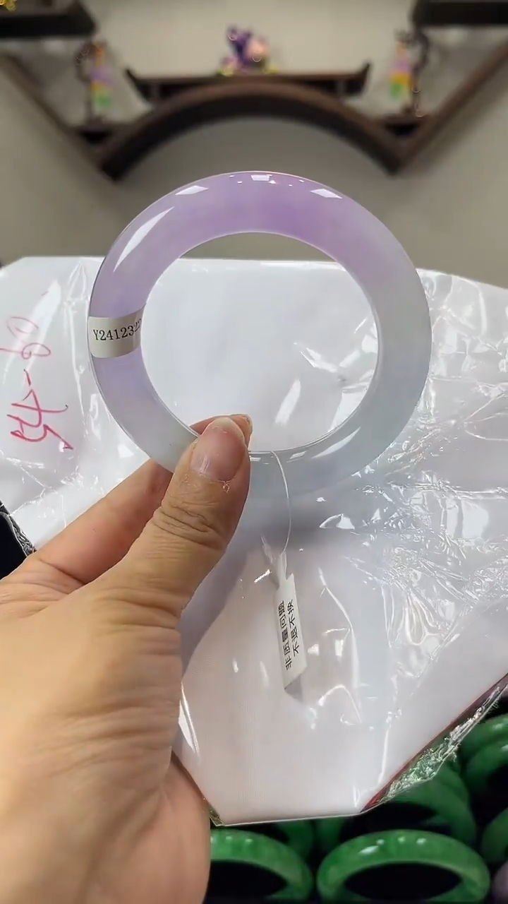 【闪购商品】砖雕闪52 圈口58.3 独货手镯