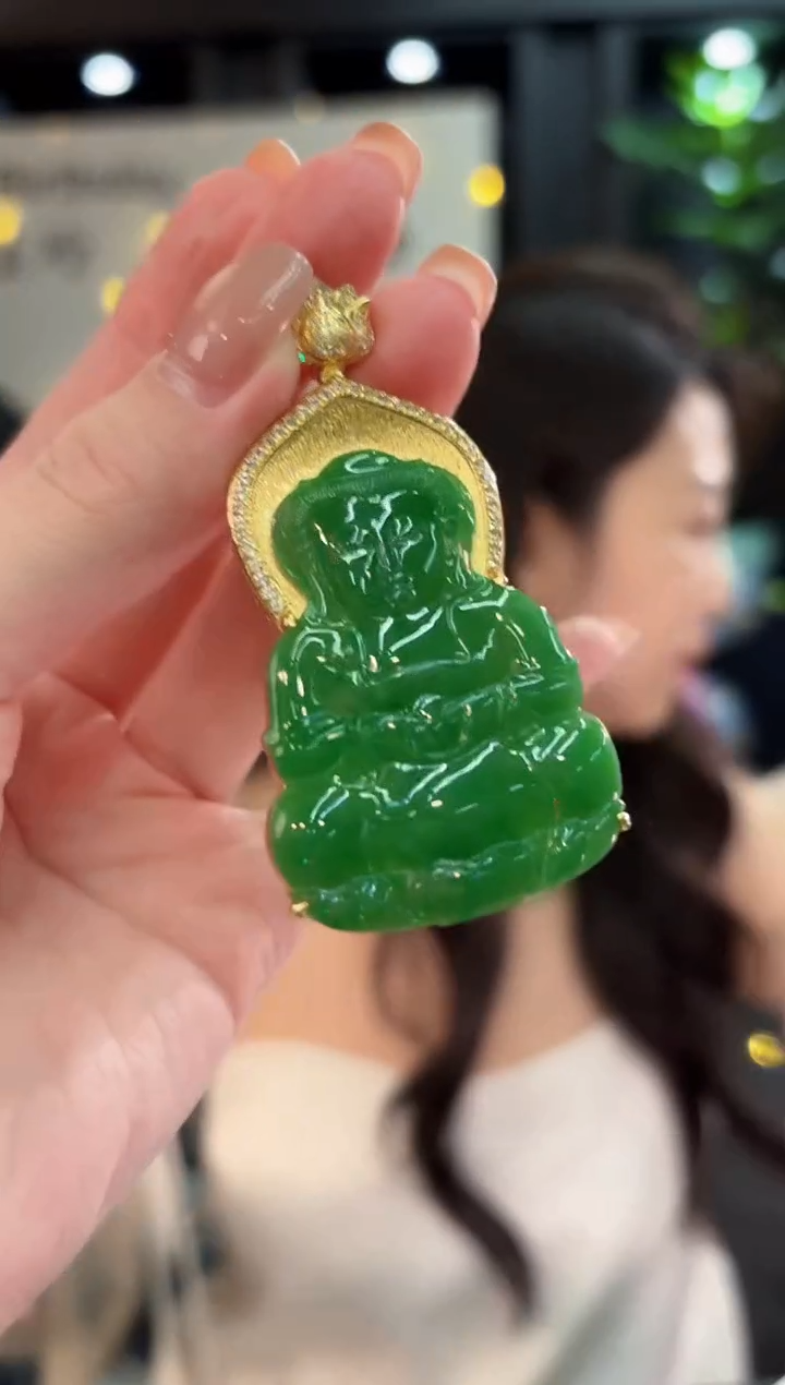 颈饰未镶嵌翡翠 缅甸A货/支持复检/一件