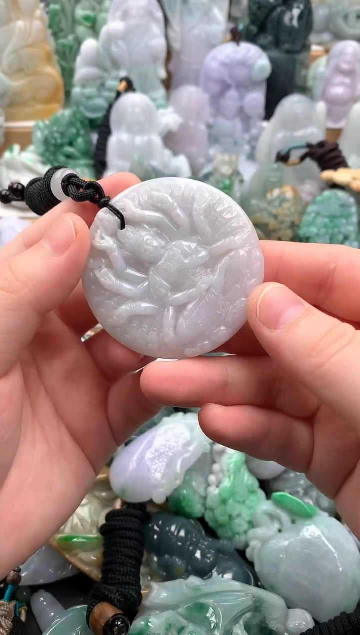 吊坠(不含链)未镶嵌翡翠1