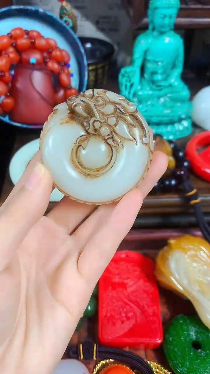 【闪购商品】和田玉挂件未镶嵌主播推荐主播推荐