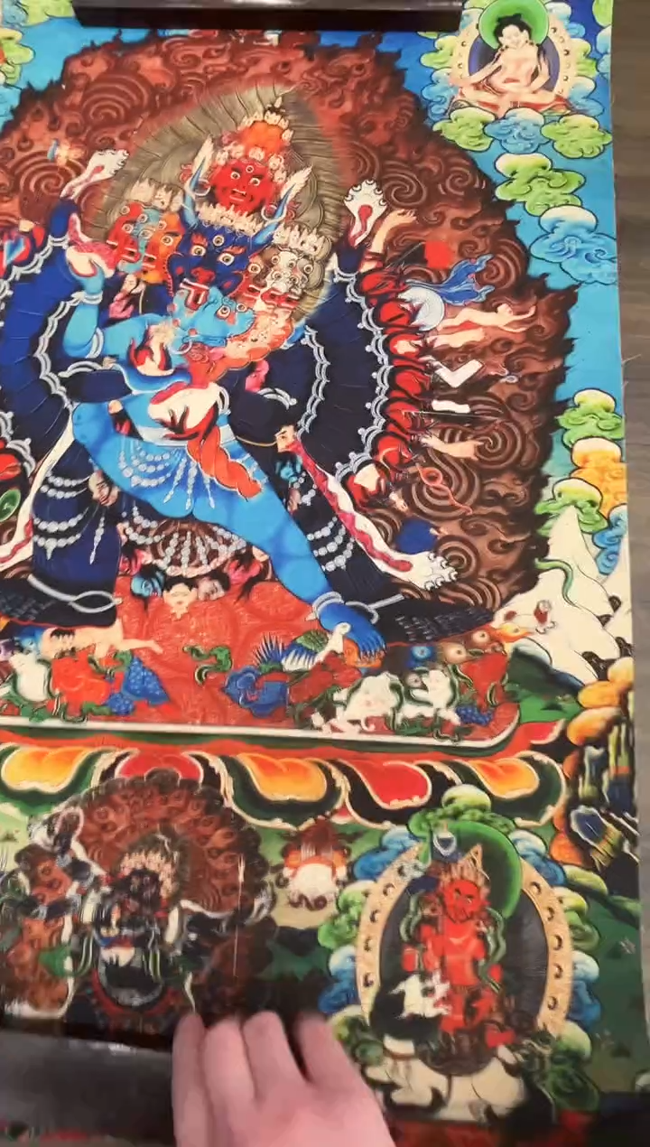 卷轴画唐卡TK16052